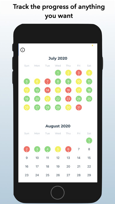 Emulate iPhone app Calendar Progress Tracker using MyAndroid Emulate iPhone app Calendar Progress Tracker using MyAndroid