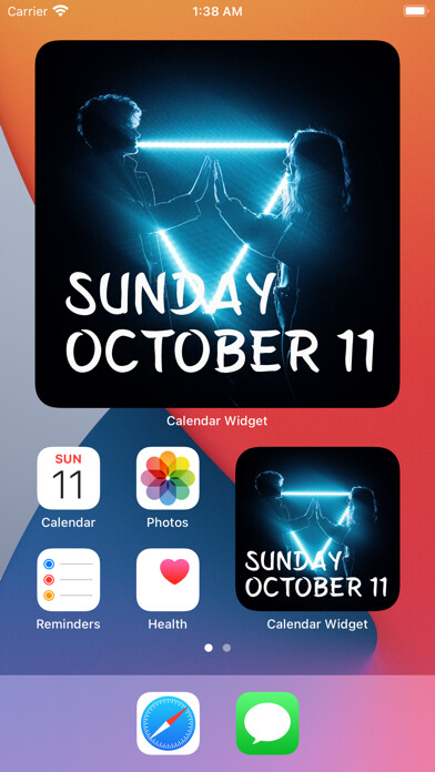 Emulate iPhone app Calendar Widget - Custom Date using MyAndroid Emulate iPhone app Calendar Widget - Custom Date using MyAndroid