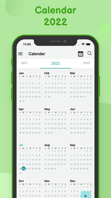 Emulate iPhone app Calender 2022 using MyAndroid Emulate iPhone app Calender 2022 using MyAndroid