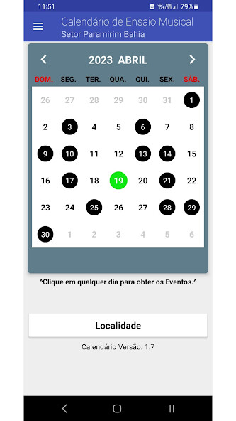 Run android online APK Calendário de Ensaio from MyAndroid or emulate Calendário de Ensaio using MyAndroid Run android online APK Calendário de Ensaio from MyAndroid or emulate Calendário de Ensaio using MyAndroid