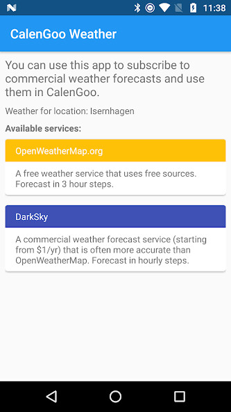 Run android online APK CalenGoo Weather Add-On from MyAndroid or emulate CalenGoo Weather Add-On using MyAndroid Run android online APK CalenGoo Weather Add-On from MyAndroid or emulate CalenGoo Weather Add-On using MyAndroid