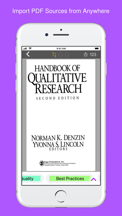 Emulate iPhone app Caleo—PDF Highlights Organizer using MyAndroid Emulate iPhone app Caleo—PDF Highlights Organizer using MyAndroid