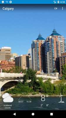Emulate Android APK Calgary, Alberta - weather Emulate Android APK Calgary, Alberta - weather
