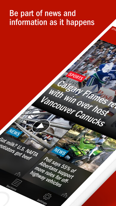 Emulate iPhone app Calgary Sun using MyAndroid Emulate iPhone app Calgary Sun using MyAndroid