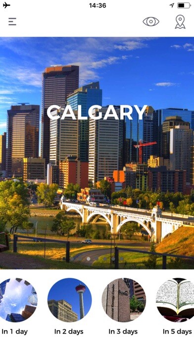 Emulate iPhone app Calgary Travel Guide Offline using MyAndroid