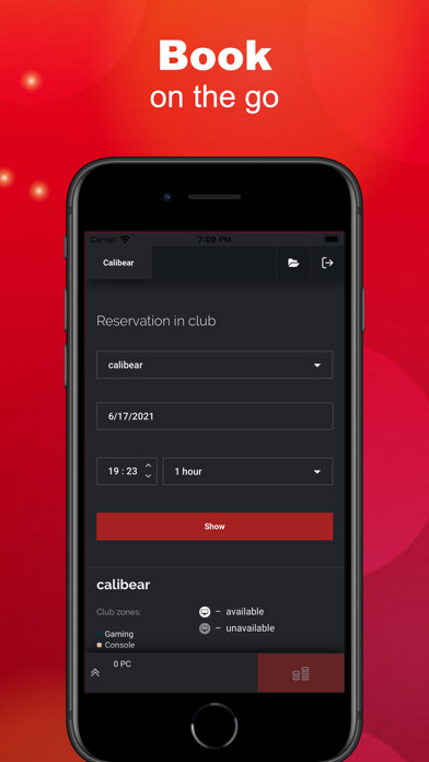 Emulate iPhone app Calibear Booking using MyAndroid Emulate iPhone app Calibear Booking using MyAndroid