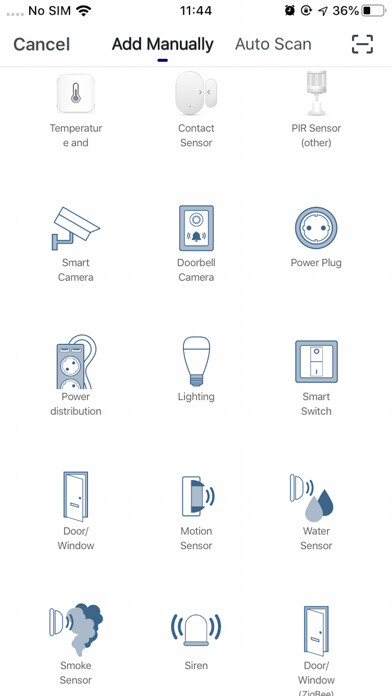 Emulate iPhone app Caliber Smart Home using MyAndroid