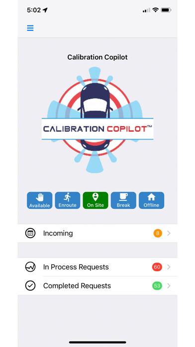 Emulate iPhone app Calibration CoPilot™ using MyAndroid Emulate iPhone app Calibration CoPilot™ using MyAndroid