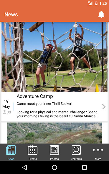 Emulate iPhone app Cali Camp using MyAndroid Emulate iPhone app Cali Camp using MyAndroid