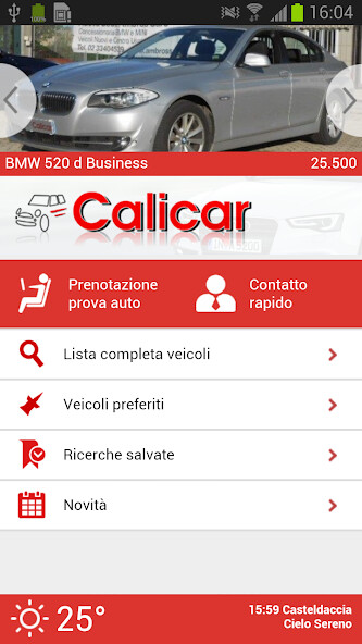 Run android online APK Calicar from MyAndroid or emulate Calicar using MyAndroid