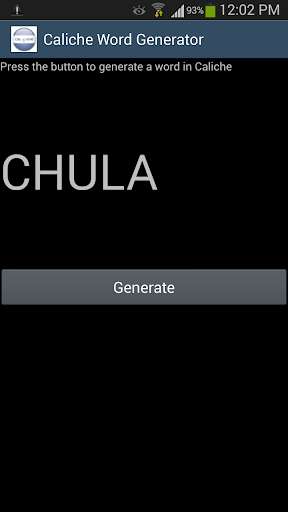 Emulate Android APK Caliche Word Generator Emulate Android APK Caliche Word Generator