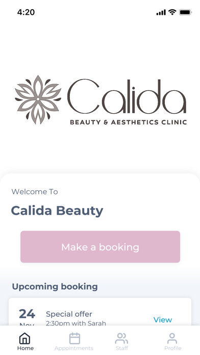 Emulate iPhone app Calida Beauty using MyAndroid Emulate iPhone app Calida Beauty using MyAndroid