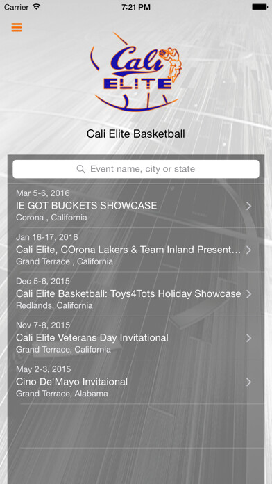 Emulate iPhone app Cali Elite Basketball using MyAndroid Emulate iPhone app Cali Elite Basketball using MyAndroid