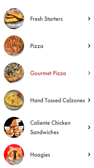 Emulate iPhone app Caliente Pizza using MyAndroid Emulate iPhone app Caliente Pizza using MyAndroid