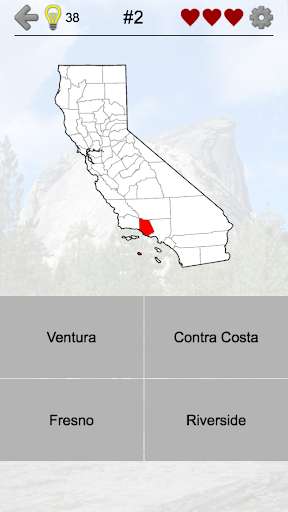 Run android online APK California Counties - Map Locations & County Seats from MyAndroid or emulate California Counties - Map Locations & County Seats using MyAndroid