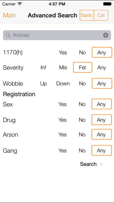 Emulate iPhone app California Crime Finder-Phone using MyAndroid Emulate iPhone app California Crime Finder-Phone using MyAndroid