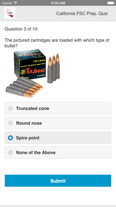 Emulate iPhone app California Firearms Test using MyAndroid Emulate iPhone app California Firearms Test using MyAndroid