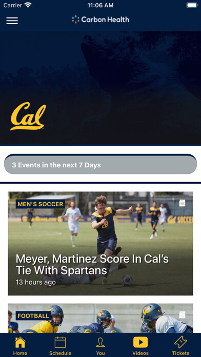 Emulate iPhone app California Golden Bears using MyAndroid Emulate iPhone app California Golden Bears using MyAndroid
