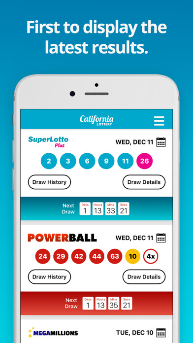 Emulate iPhone app California Lottery using MyAndroid Emulate iPhone app California Lottery using MyAndroid