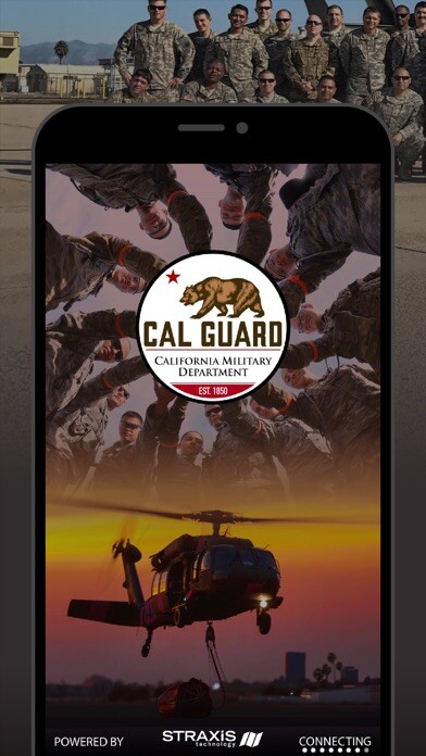 Emulate iPhone app California Military Department using MyAndroid