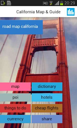 Run android online APK California Offline Road Map from MyAndroid or emulate California Offline Road Map using MyAndroid