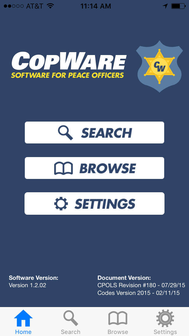 Emulate iPhone app California Peace Officers Legal Sourcebook and Codes using MyAndroid Emulate iPhone app California Peace Officers Legal Sourcebook and Codes using MyAndroid