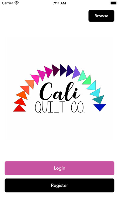 Emulate iPhone app Cali Quilt Co using MyAndroid Emulate iPhone app Cali Quilt Co using MyAndroid