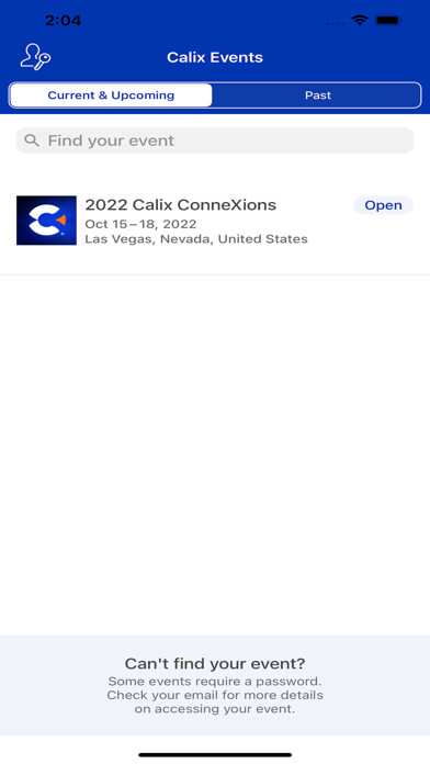 Emulate iPhone app Calix Events using MyAndroid Emulate iPhone app Calix Events using MyAndroid