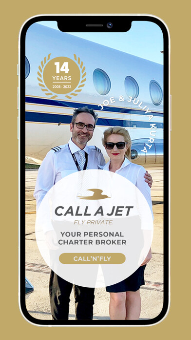 Emulate iPhone app Call a Jet using MyAndroid
