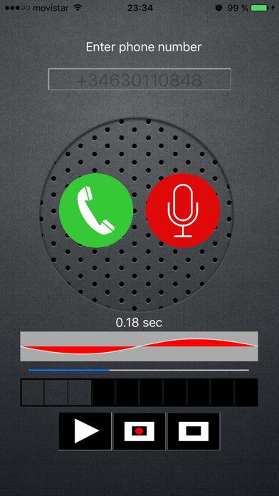 Emulate iPhone app Call and Records using MyAndroid