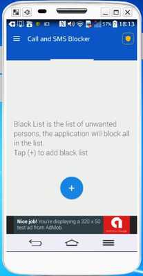 Emulate Android APK Call and Sms Blocker