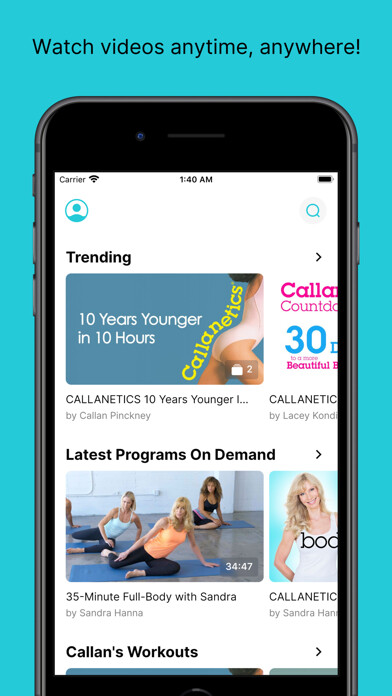 Emulate iPhone app Callanetics TV using MyAndroid Emulate iPhone app Callanetics TV using MyAndroid