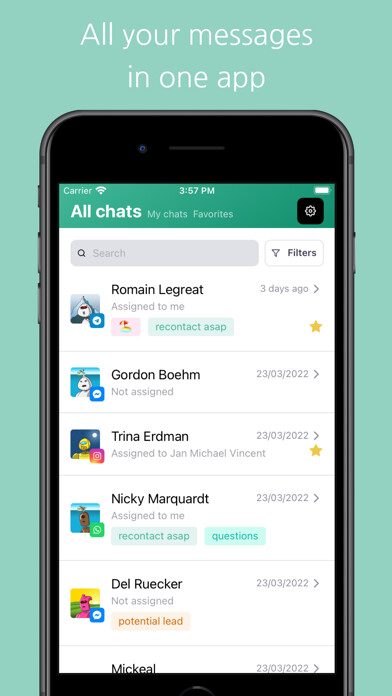 Emulate iPhone app Callbell Chat using MyAndroid Emulate iPhone app Callbell Chat using MyAndroid