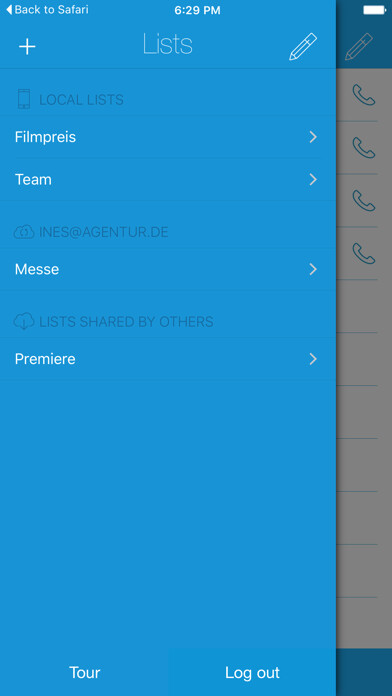 Emulate iPhone app Callboy using MyAndroid Emulate iPhone app Callboy using MyAndroid