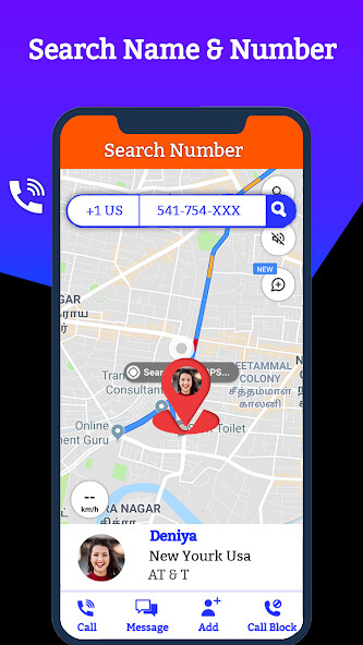 Run android online APK Caller Mobile Number Location from MyAndroid or emulate Caller Mobile Number Location using MyAndroid