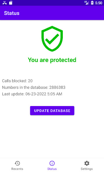 Run android online APK Call Filter from MyAndroid or emulate Call Filter using MyAndroid