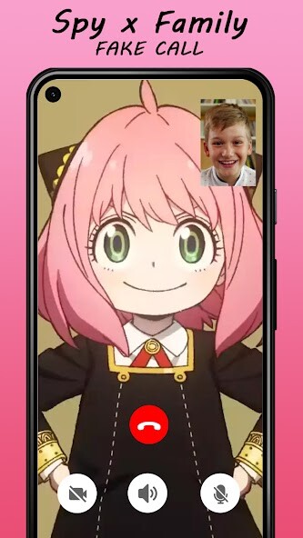 Run android online APK Call from Anya Anya SpyxFamily from MyAndroid or emulate Call from Anya Anya SpyxFamily using MyAndroid