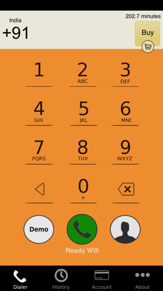 Emulate iPhone app Call India - IntCall using MyAndroid Emulate iPhone app Call India - IntCall using MyAndroid