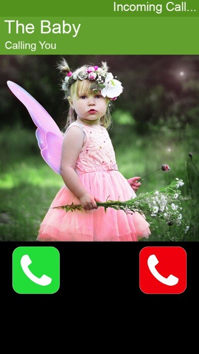 Emulate iPhone app Calling Baby using MyAndroid