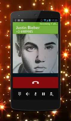 Emulate Android APK Calling Prank Justin Bieber
