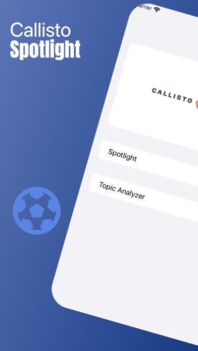 Emulate iPhone app Callisto Spotlight using MyAndroid
