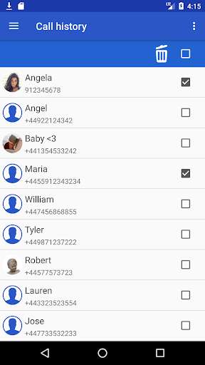 Run android online APK Call Log Backup & Cleaner - Privacy from MyAndroid or emulate Call Log Backup & Cleaner - Privacy using MyAndroid