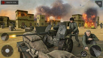 Emulate iPhone app Call of Army WW2 Shooter Game using MyAndroid Emulate iPhone app Call of Army WW2 Shooter Game using MyAndroid