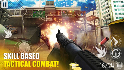 Emulate iPhone app Call Of Battlefield - FPS using MyAndroid