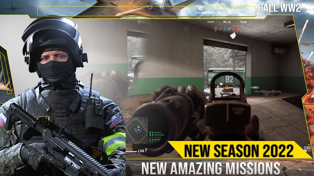 Run android online APK Call of Ops Black: Duty WW2 from MyAndroid or emulate Call of Ops Black: Duty WW2 using MyAndroid