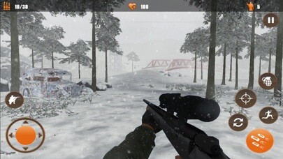 Emulate iPhone app Call Of Sniper WW2 Pro using MyAndroid