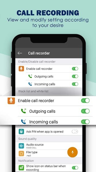 Run android online APK Call Recorder -Automatic All Call Recorder from MyAndroid or emulate Call Recorder -Automatic All Call Recorder using MyAndroid