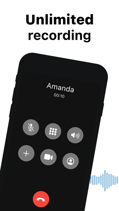 Emulate iPhone app Call Recorder REC - Record Pro using MyAndroid