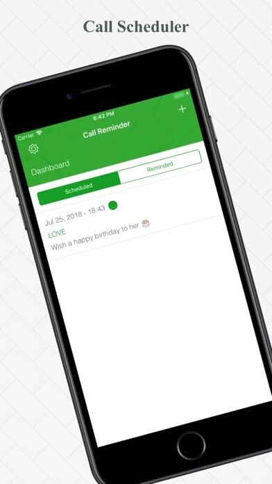 Emulate iPhone app Call Reminder - Call Scheduler using MyAndroid Emulate iPhone app Call Reminder - Call Scheduler using MyAndroid