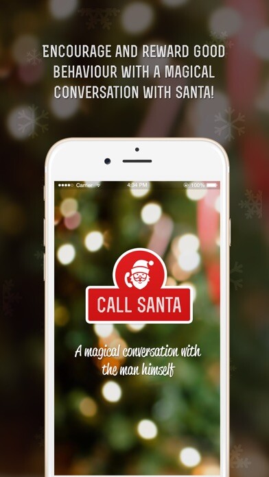 Emulate iPhone app Call Santa. using MyAndroid Emulate iPhone app Call Santa. using MyAndroid